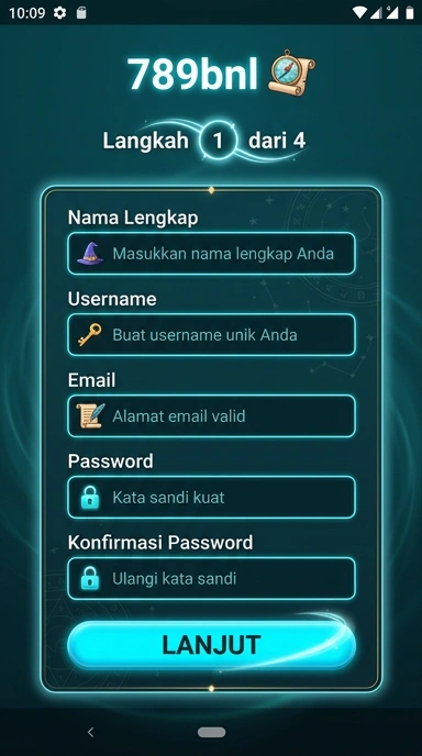 Panduan Registrasi Akun Baru 789bnl untuk Android