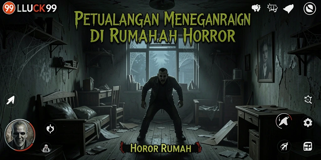 Tampilan antarmuka menakutkan dari 99LUCK99 yang penuh misteri.